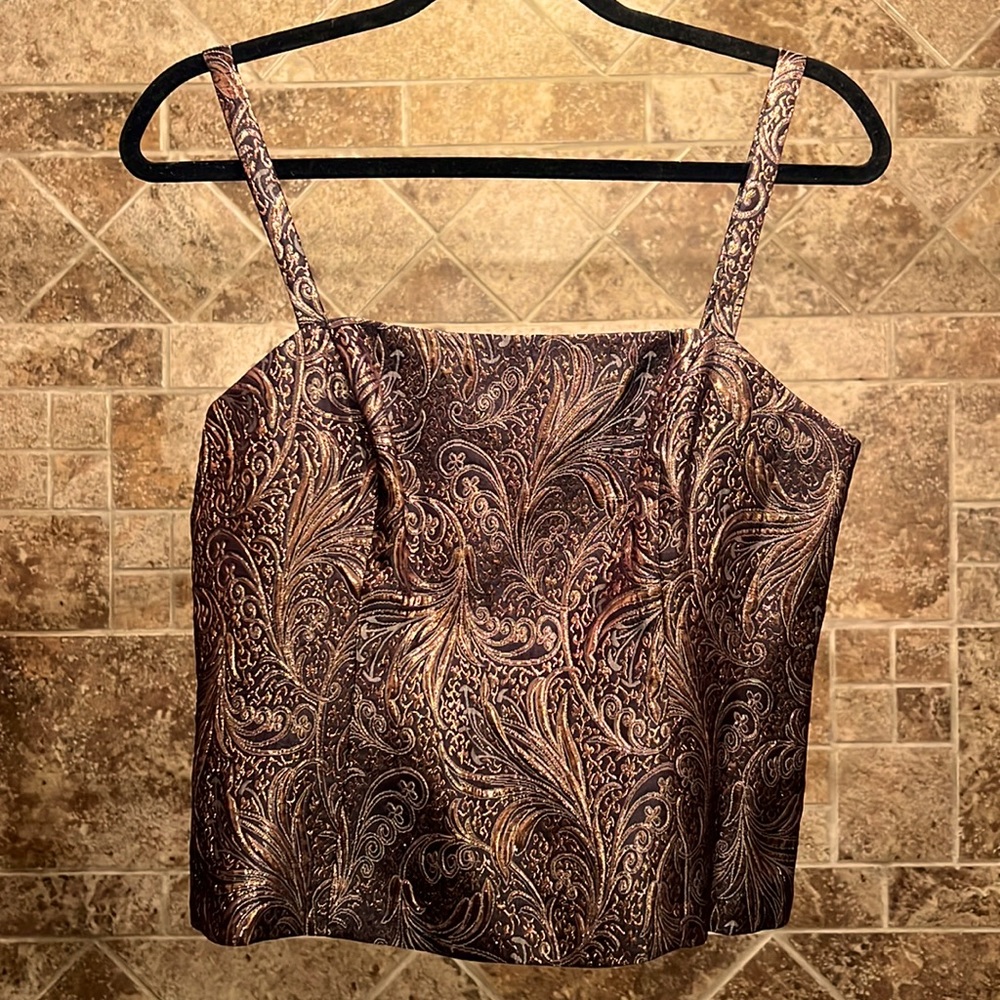 R&M Richards Short Formal Tank Top